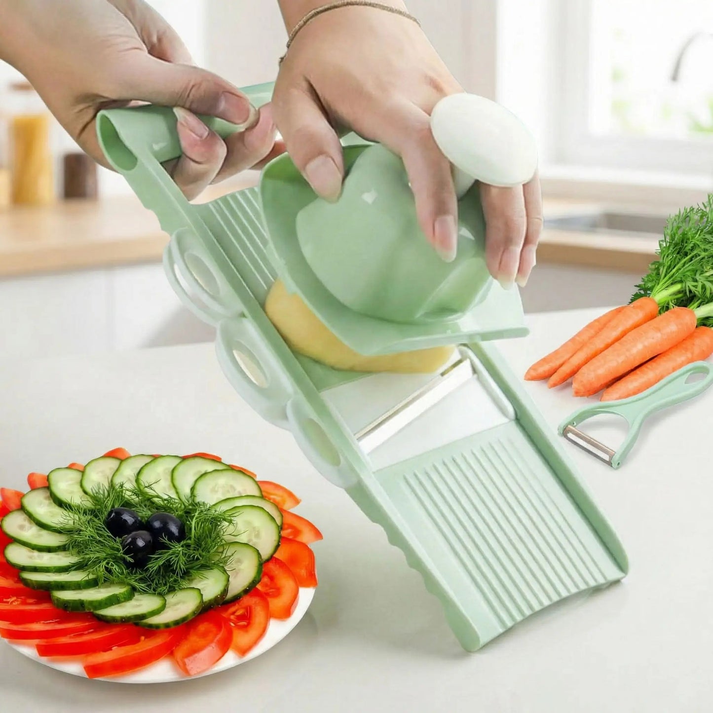 Mandoline Cuisine Coupe Precision Lessentiel cuisinier