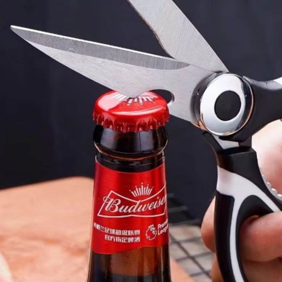 ciseaux de cuisine pro chef ouverture bouteilles emballages