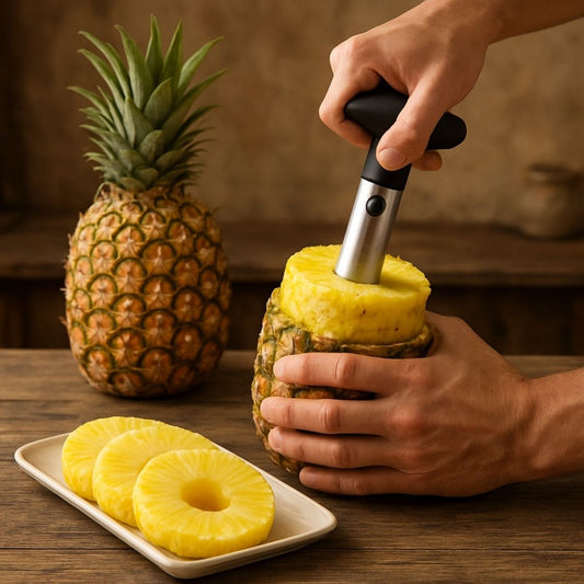 coupe ananas delight fruit delice ensoleille bio