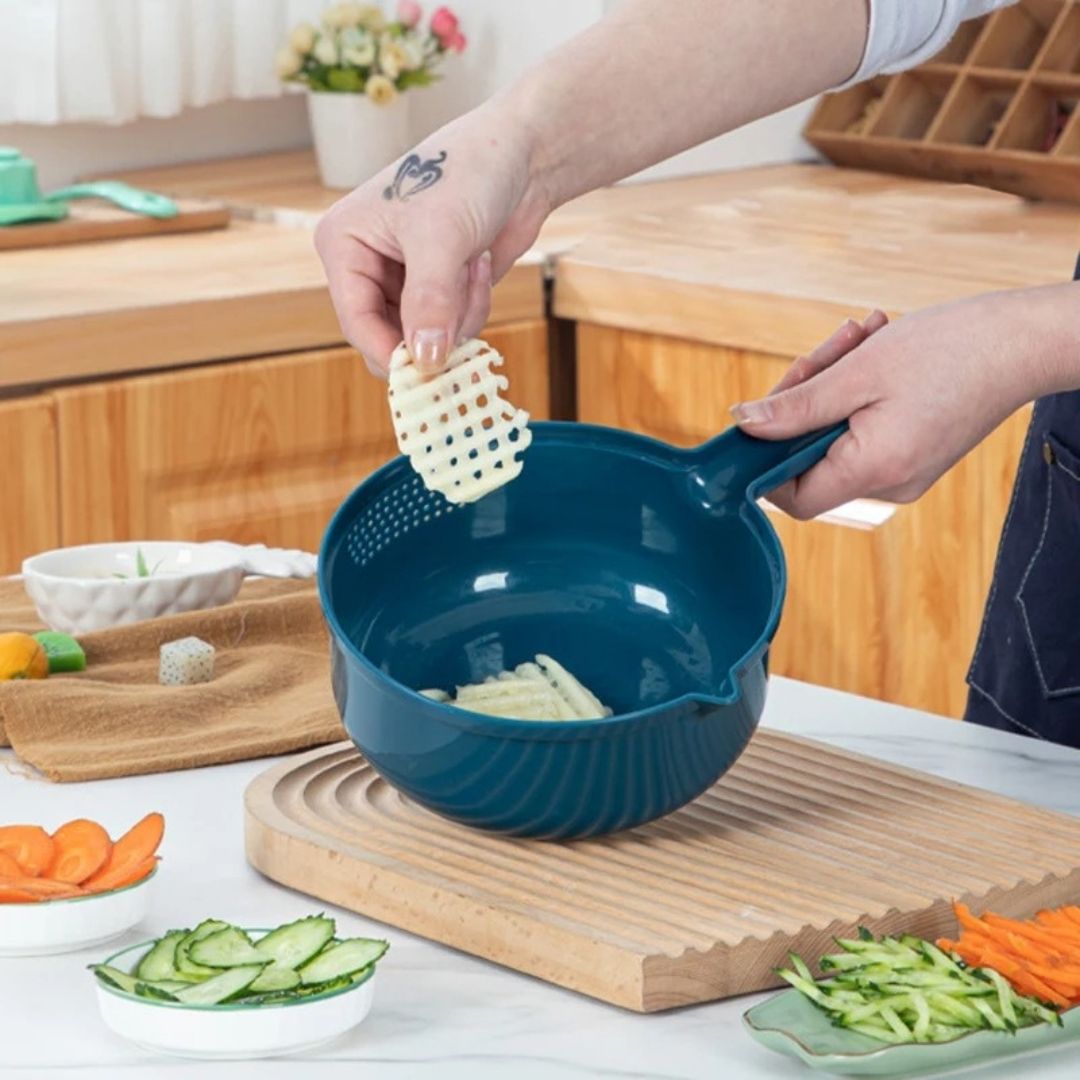 coupes légumes multi tranches résultat parfait