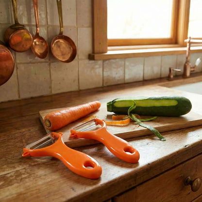 eplucheur ergonomique multifonction epluche pelures de courgette