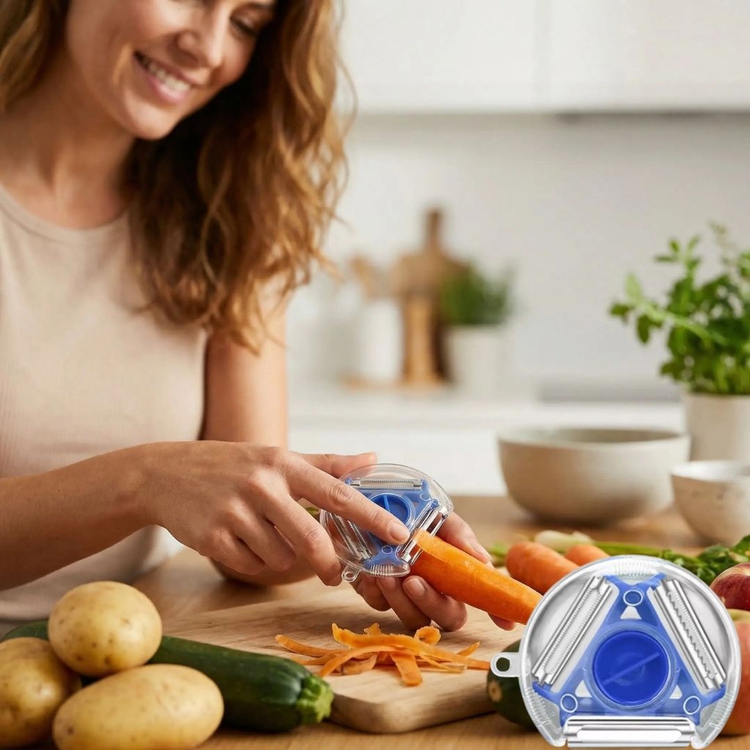 eplucheur le triolames multifonction haute precision