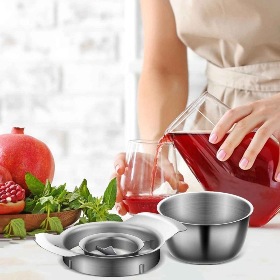 eplucheur steel extract recupere jus  precieux