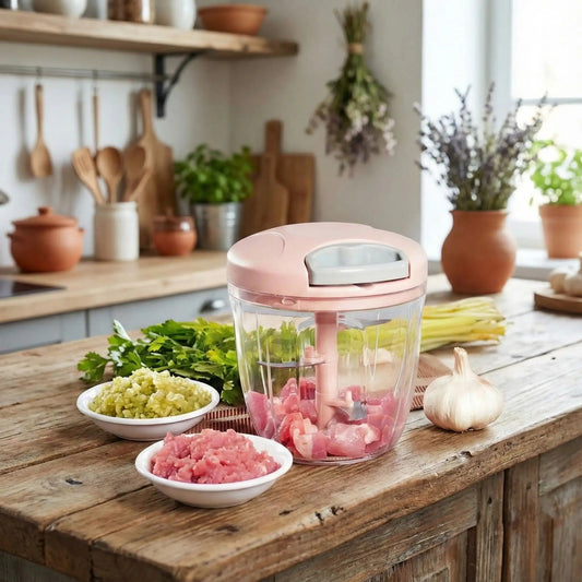 hachoir manuel a viande mini robot preparation repas maison