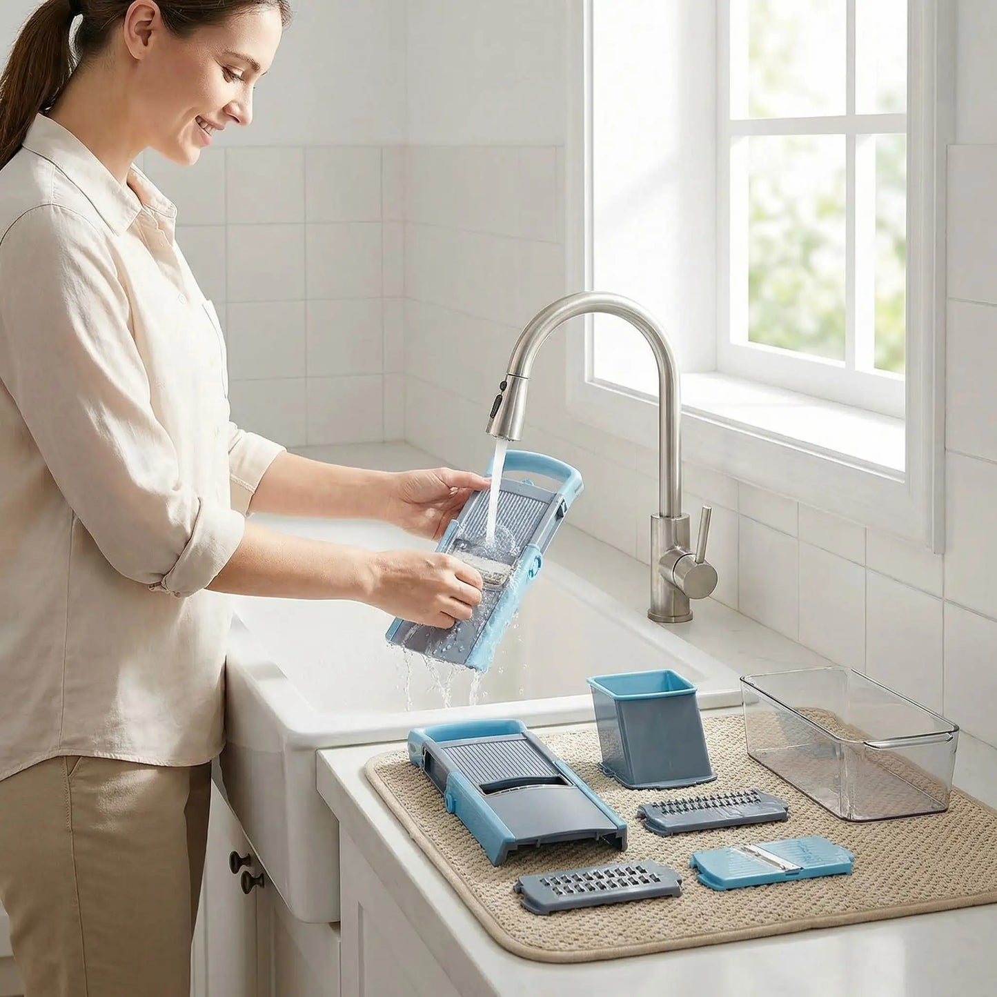 mandoline cuisine masterslice facile a demonter et nettoyer