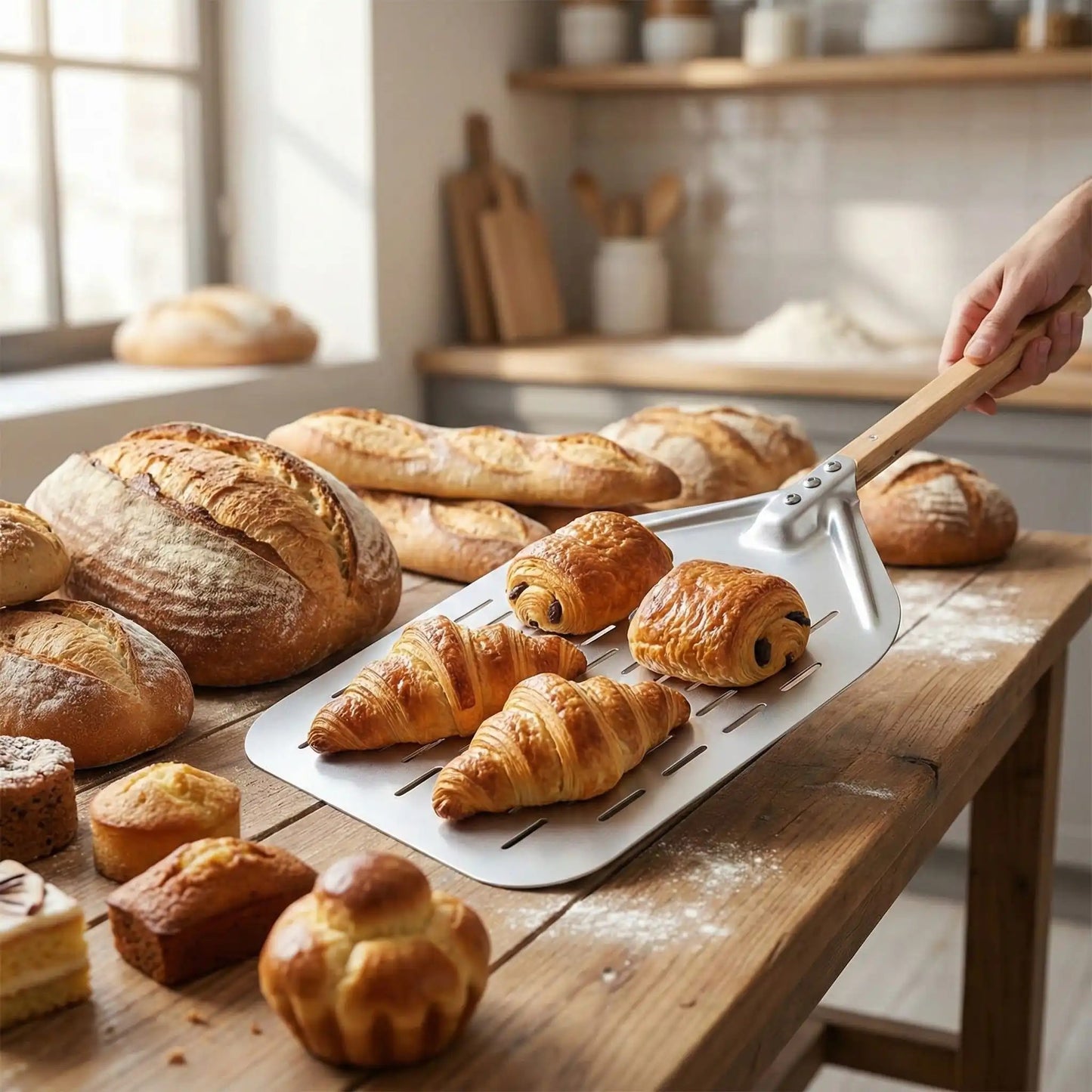 pelle a pizza lightweight preparation des pains et patisseries