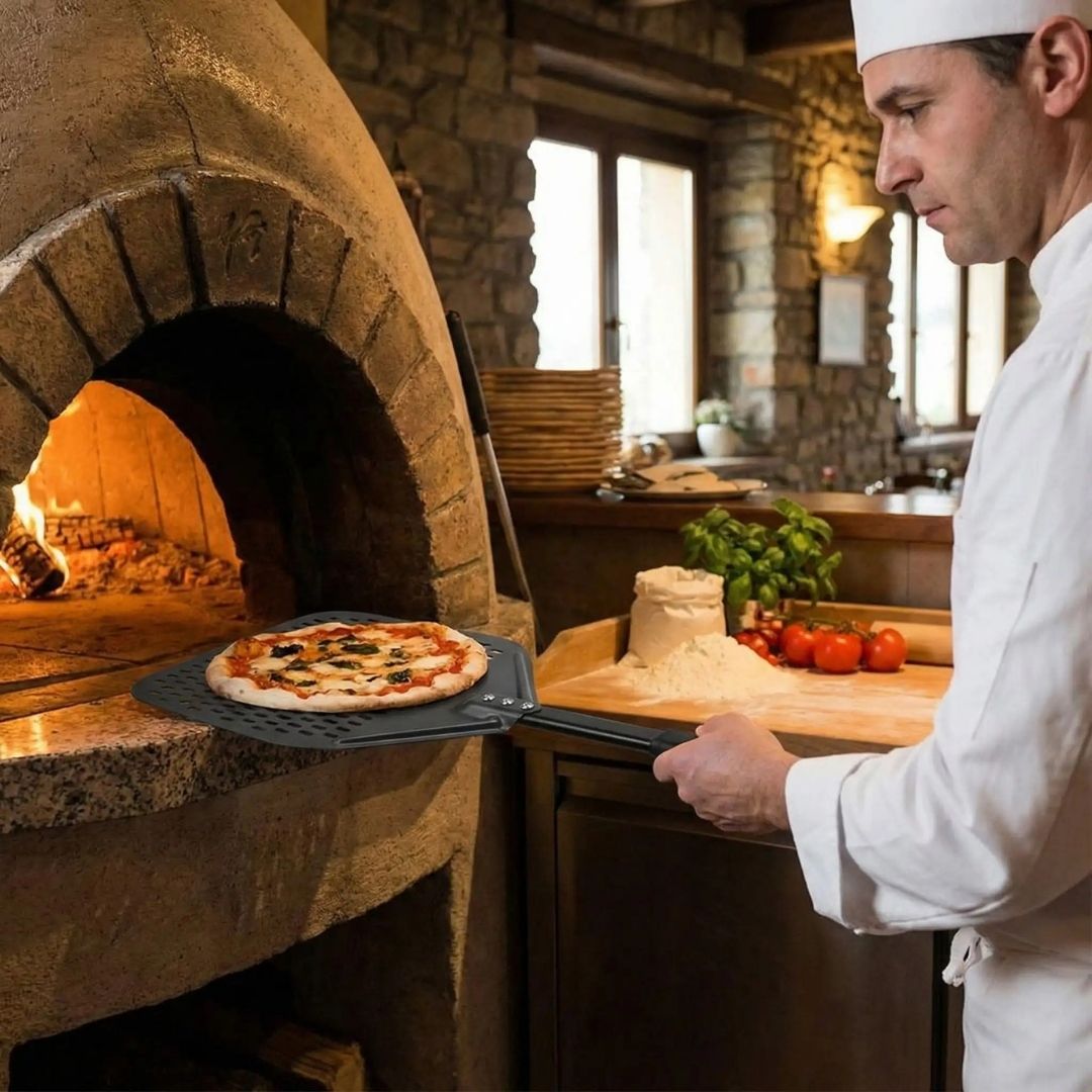 pelle a pizza ultime cuisson au four du chef professionnel
