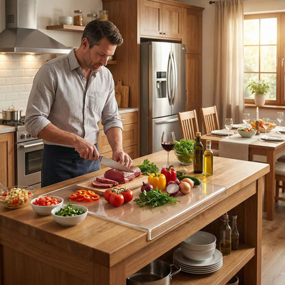 planche a decouper design moderne rebord confort pratique