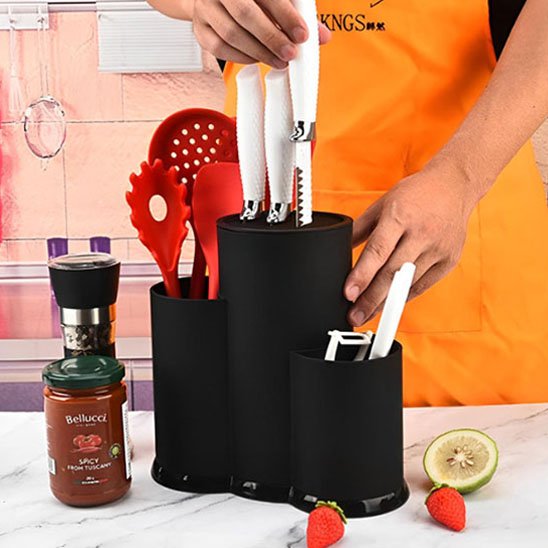 porte couteaux bloc design hygiene optimale cuisine