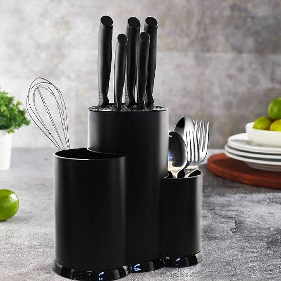 porte couteaux bloc design matiere plastique robuste