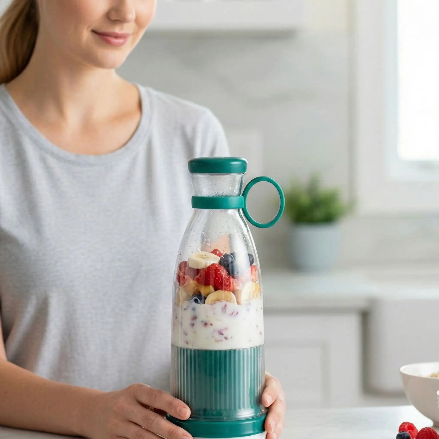 presse agrume electrique blender drink boisson sante matins rapides