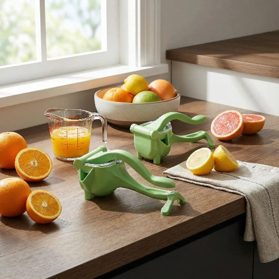 presse agrume manuel ergopro set de deux presse agrumes
