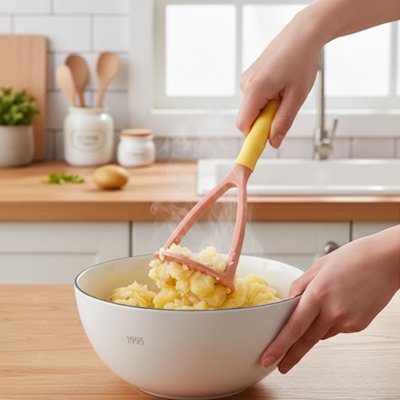 presse puree manuel heavy duty structure renforcee inox