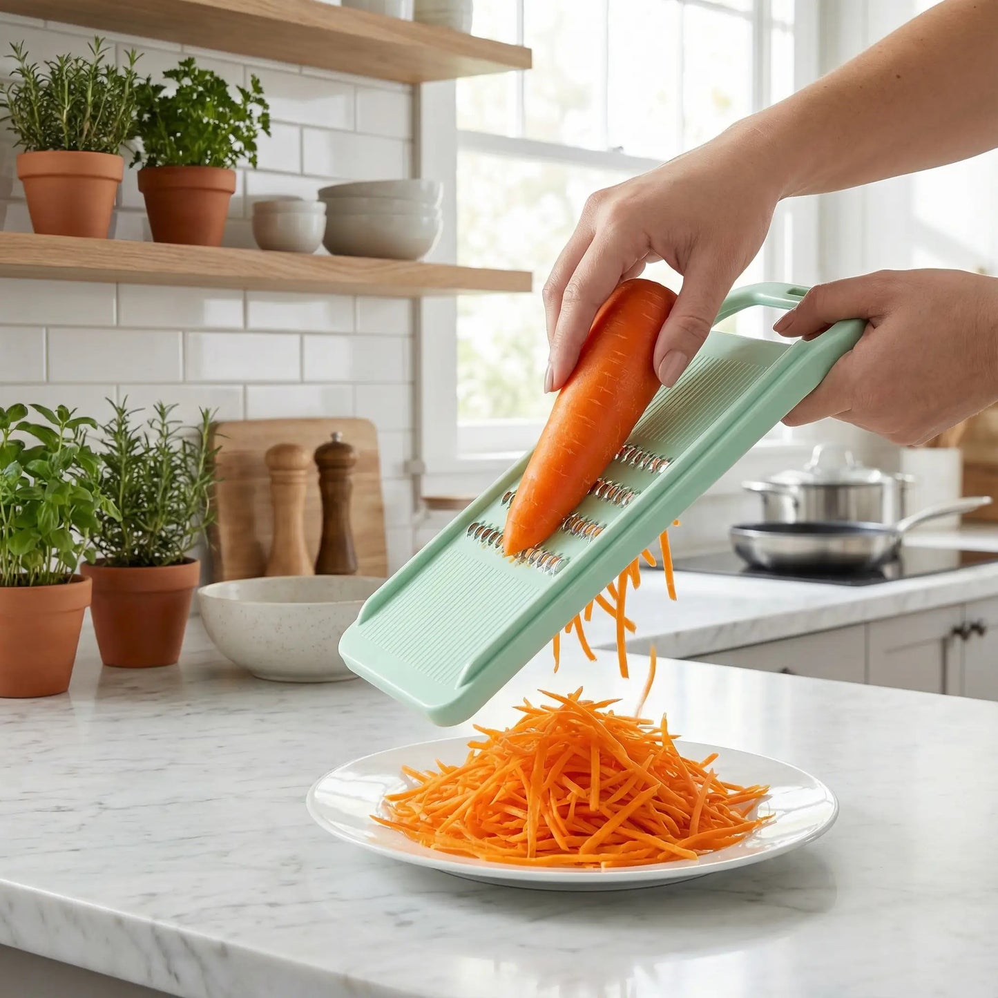 rape a legumes manuelle handy home rape carotte julienne